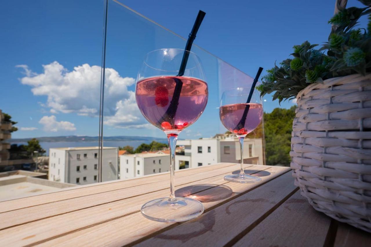 Apartmani Lara Baška Voda Kültér fotó